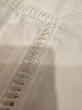 Frontagate 100% Organic Cotton Euro Sham, White